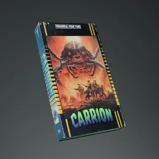 CARRION VHS TAPE