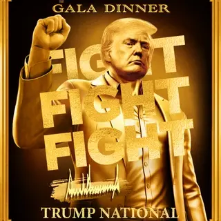 $TRUMP GOLD GALA DINNER